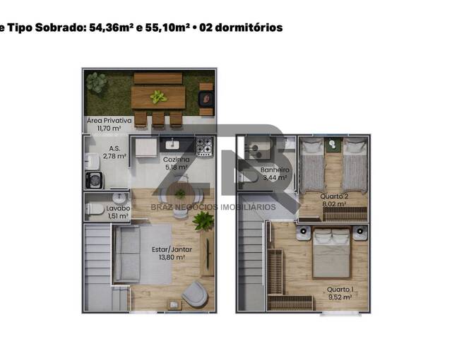 #424 - Apartamento na Planta para Venda em Hortolândia - SP - 2